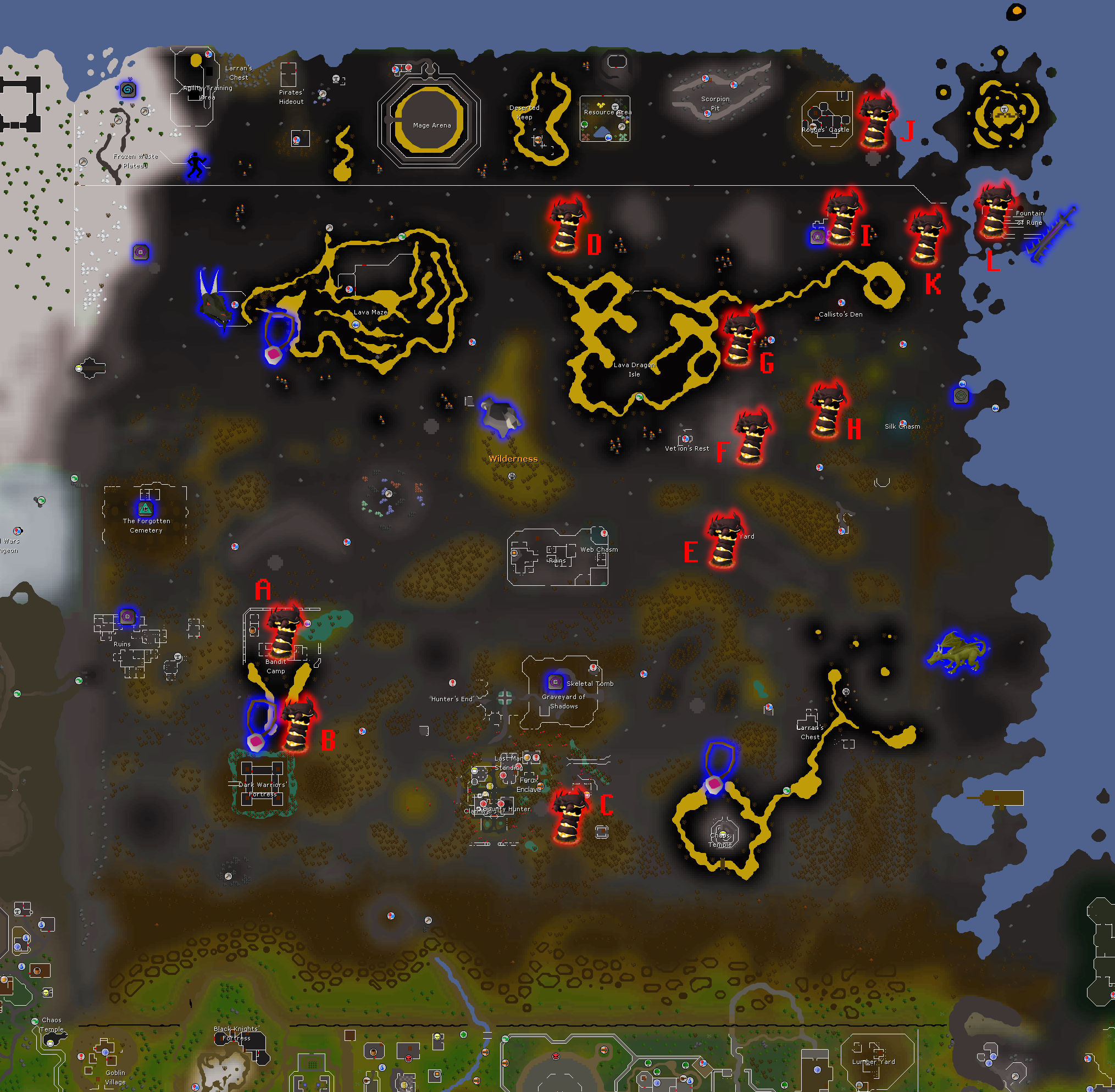 Wildywyrm Locations